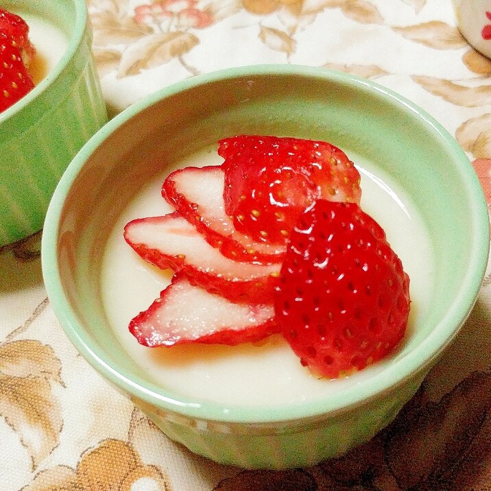 砂糖不使用!甘酒豆乳ゼリー